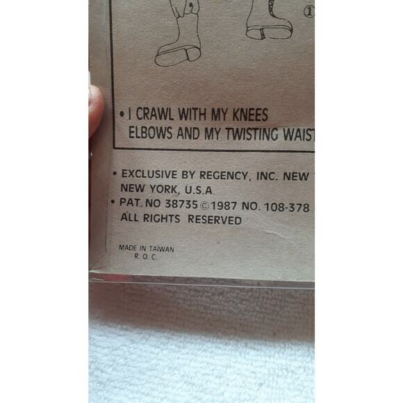 Regency Toys, Regency G.I. soldier, battery operated, unopened original package - Picture 7 of 7